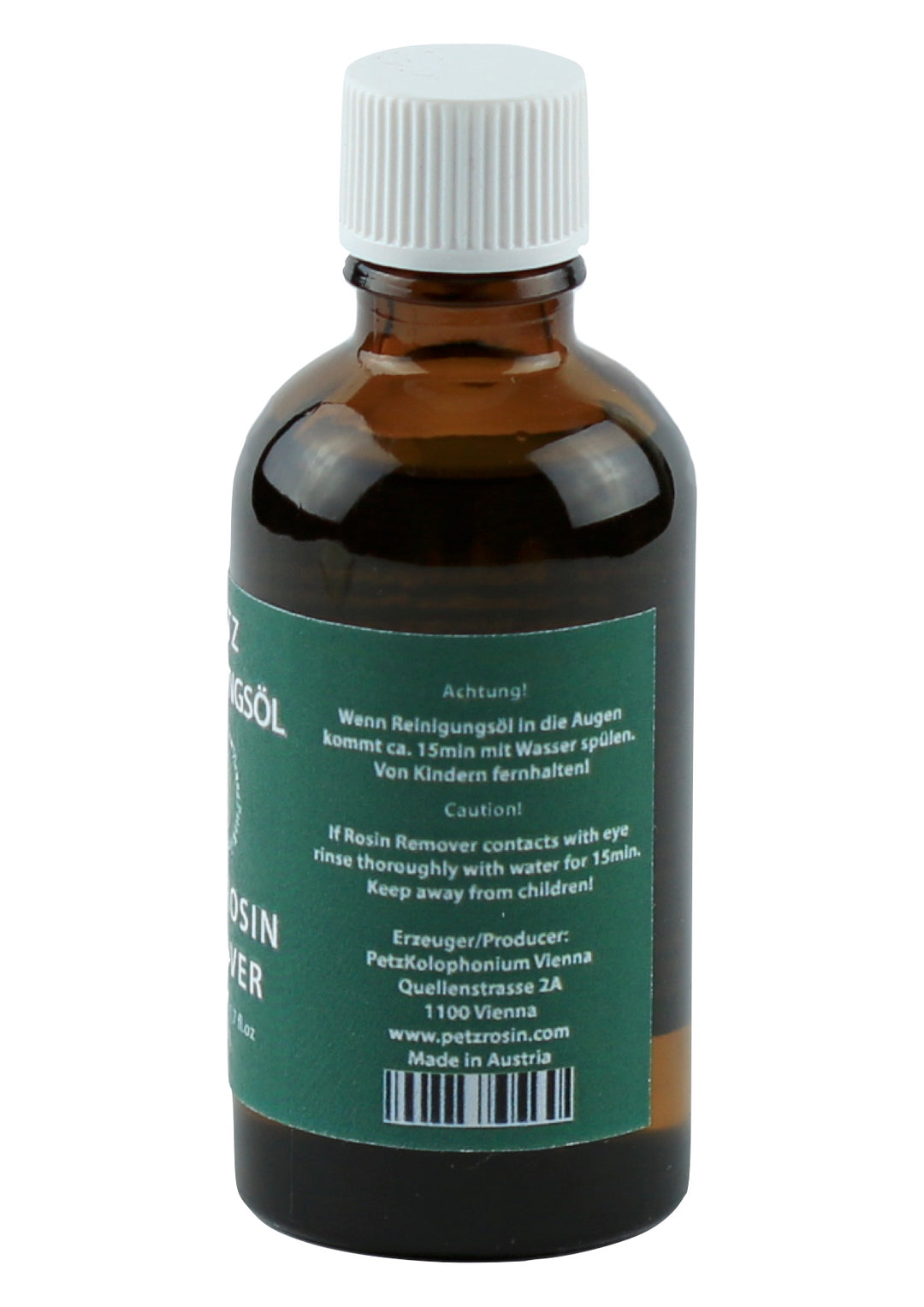 Petz violin viola cello &amp; double bass rosin remover 50ml Made in Austria