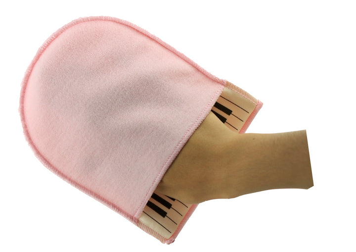 Super soft cotton piano cleaning polishing mitten cloth
