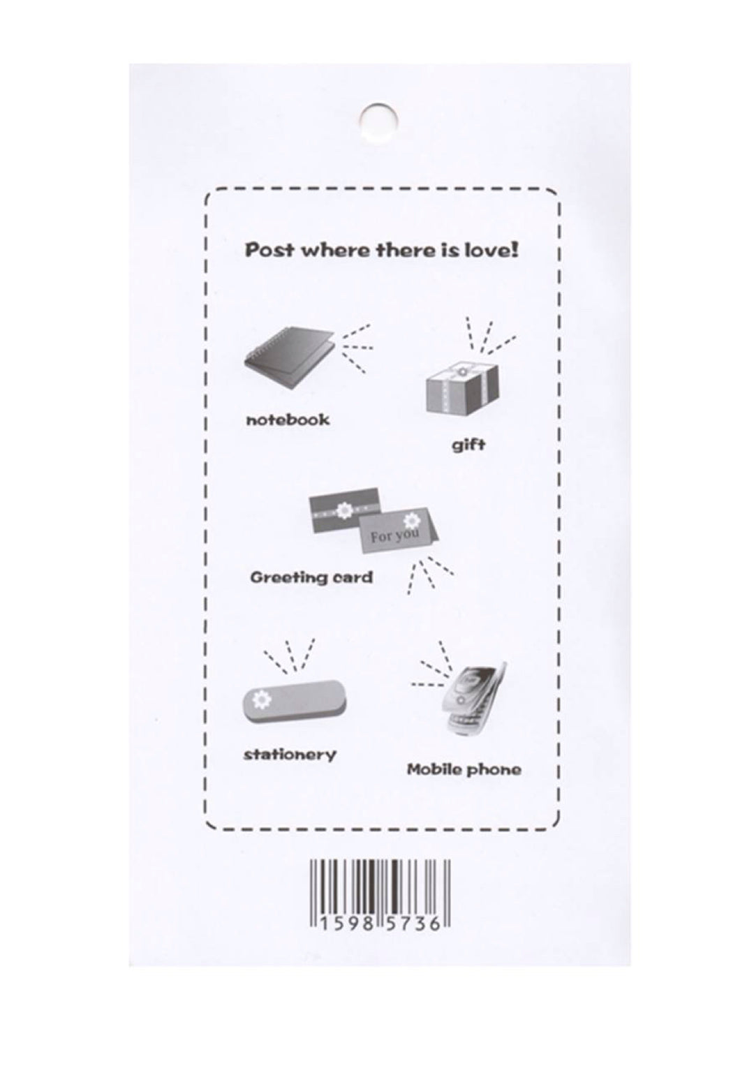 Puffy musical notes &amp; symbols glitter stickers sheet size 18cm X 10cm