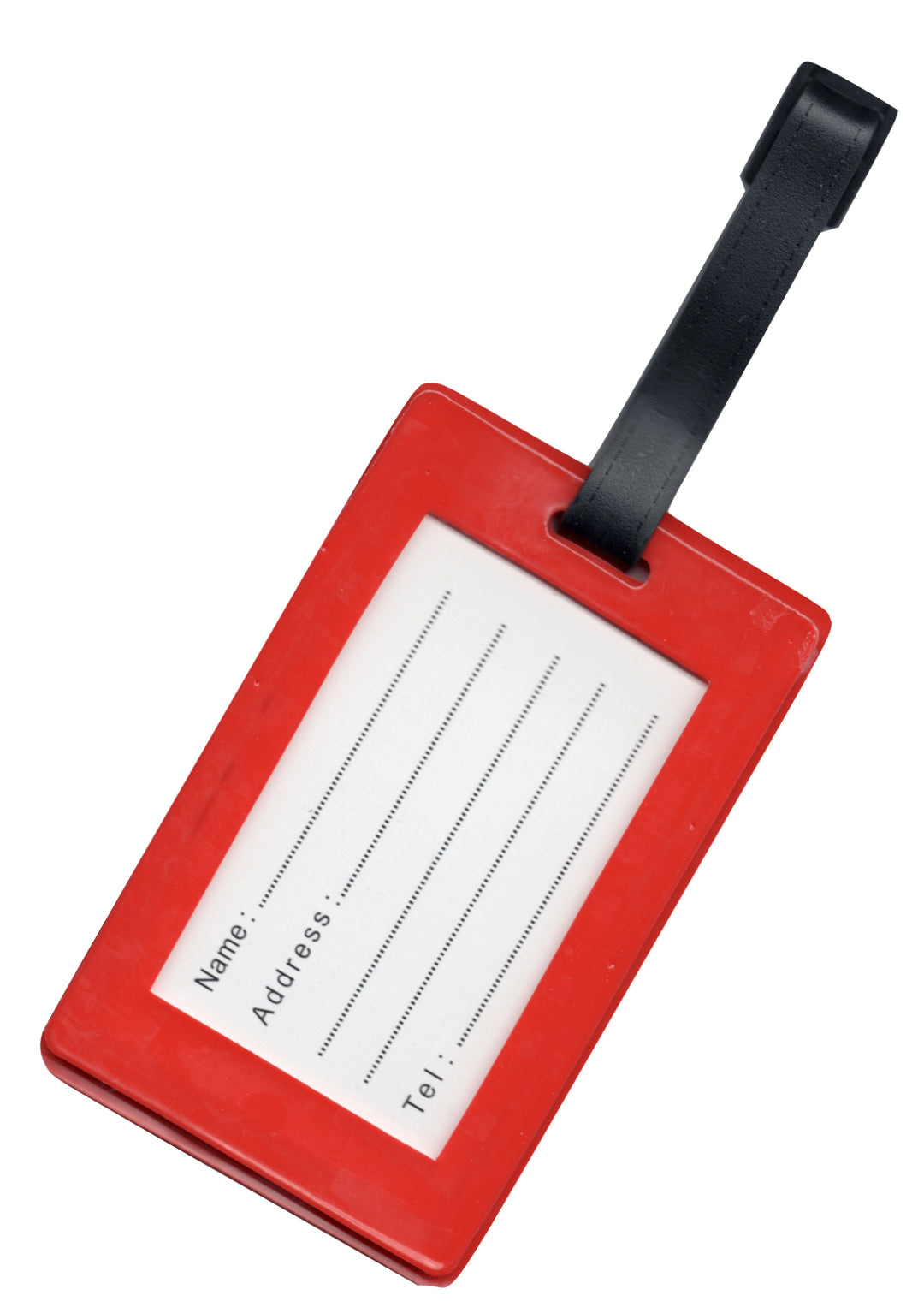 Red keyboard &amp; music symbols design bag instrument case luggage tag