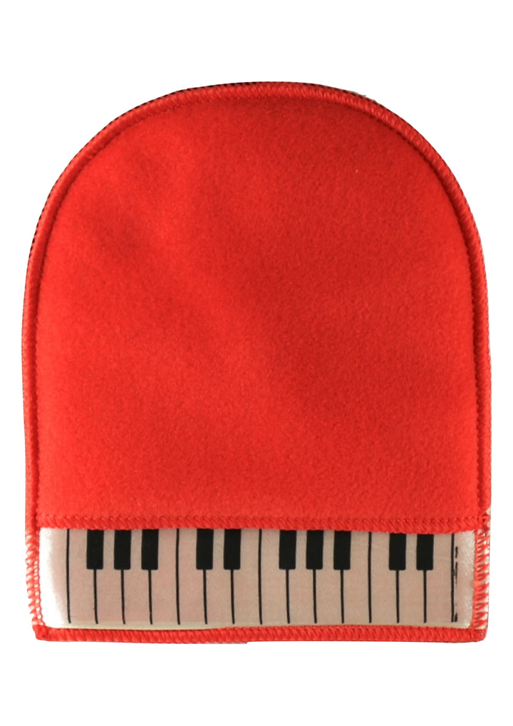 Super soft cotton piano cleaning polishing mitten cloth