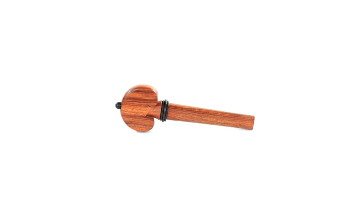 Set of 4 rosewood heart shaped violin tuning pegs 1/4 size