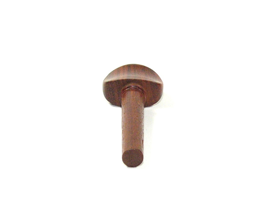 1/2 size set of 4 rosewood violin tuning pegs with mother of pearl Parisian eye