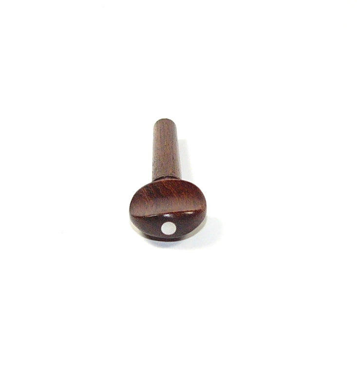 1/10 size set of 4 rosewood violin tuning pegs mother of pearl inlay
