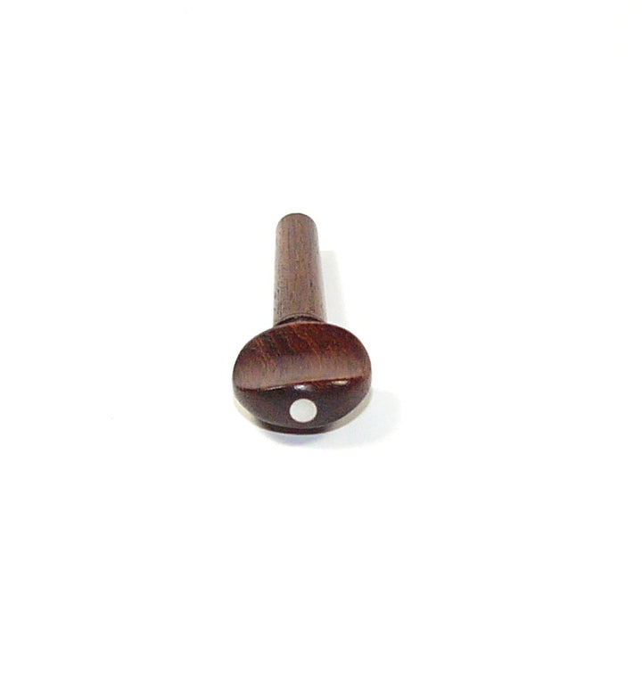 1/8 size set of 4 rosewood violin tuning pegs mother of pearl inlay