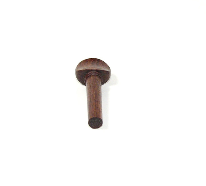 1/8 size set of 4 rosewood violin tuning pegs mother of pearl inlay