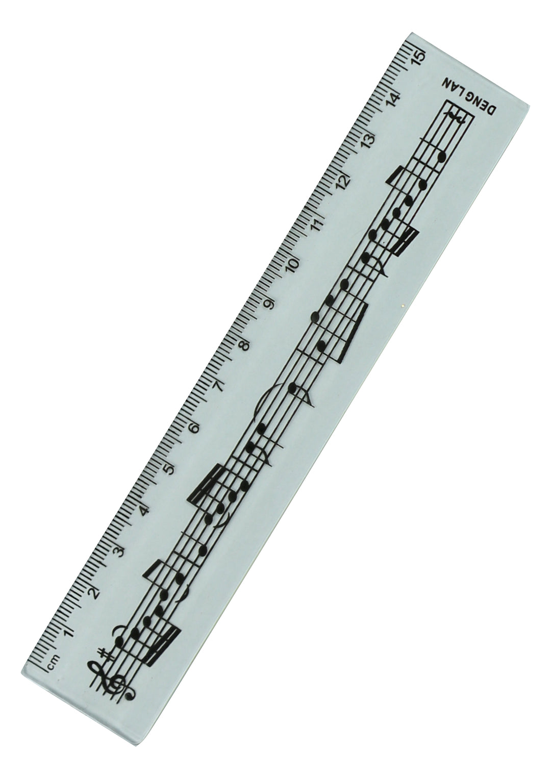 5 piece musical stationery set - pencil case, sharpener, pencil, eraser &amp; ruler