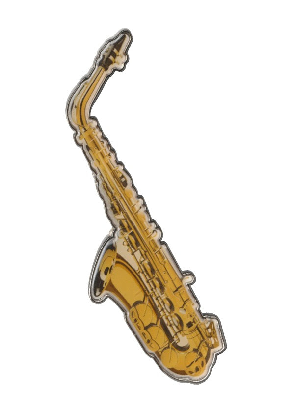 AIM Saxophone Design Bottle Opener – Durable Chrome Finish