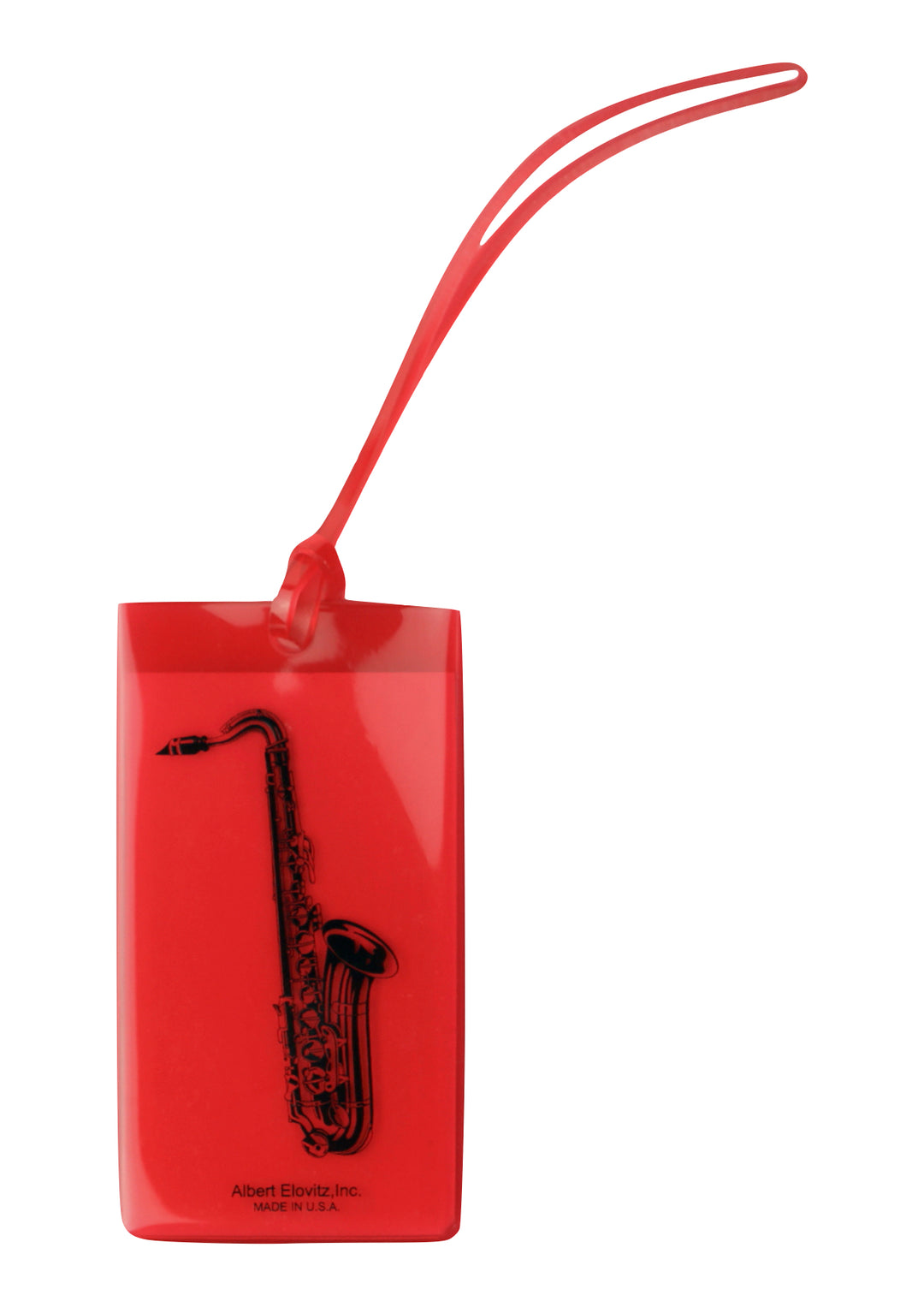 AIM Gifts Silicone Bag Tag - Saxophone