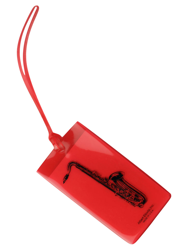 AIM Gifts Silicone Bag Tag - Saxophone