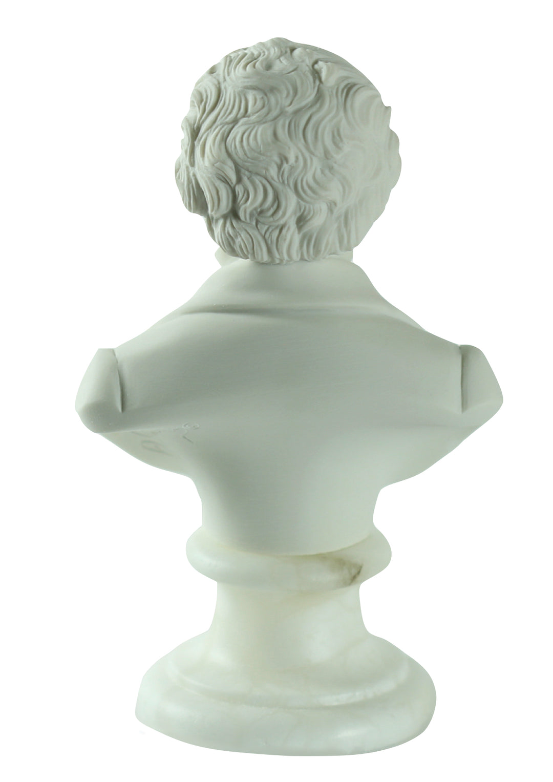 A. Giannelli Franz Schubert Alabaster Bust – Medium, Made in Italy