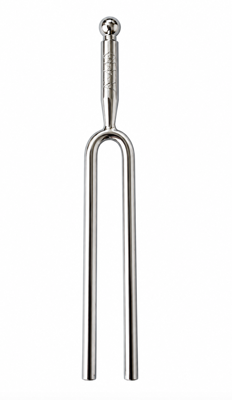 FOM Tuning Fork A-440 - Steel, with Black Leatherette Pouch