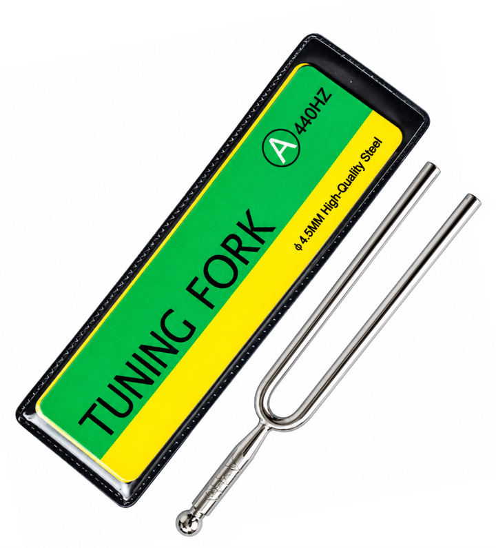 Tuning Fork A-440 - Steel, with Plastic Pouch
