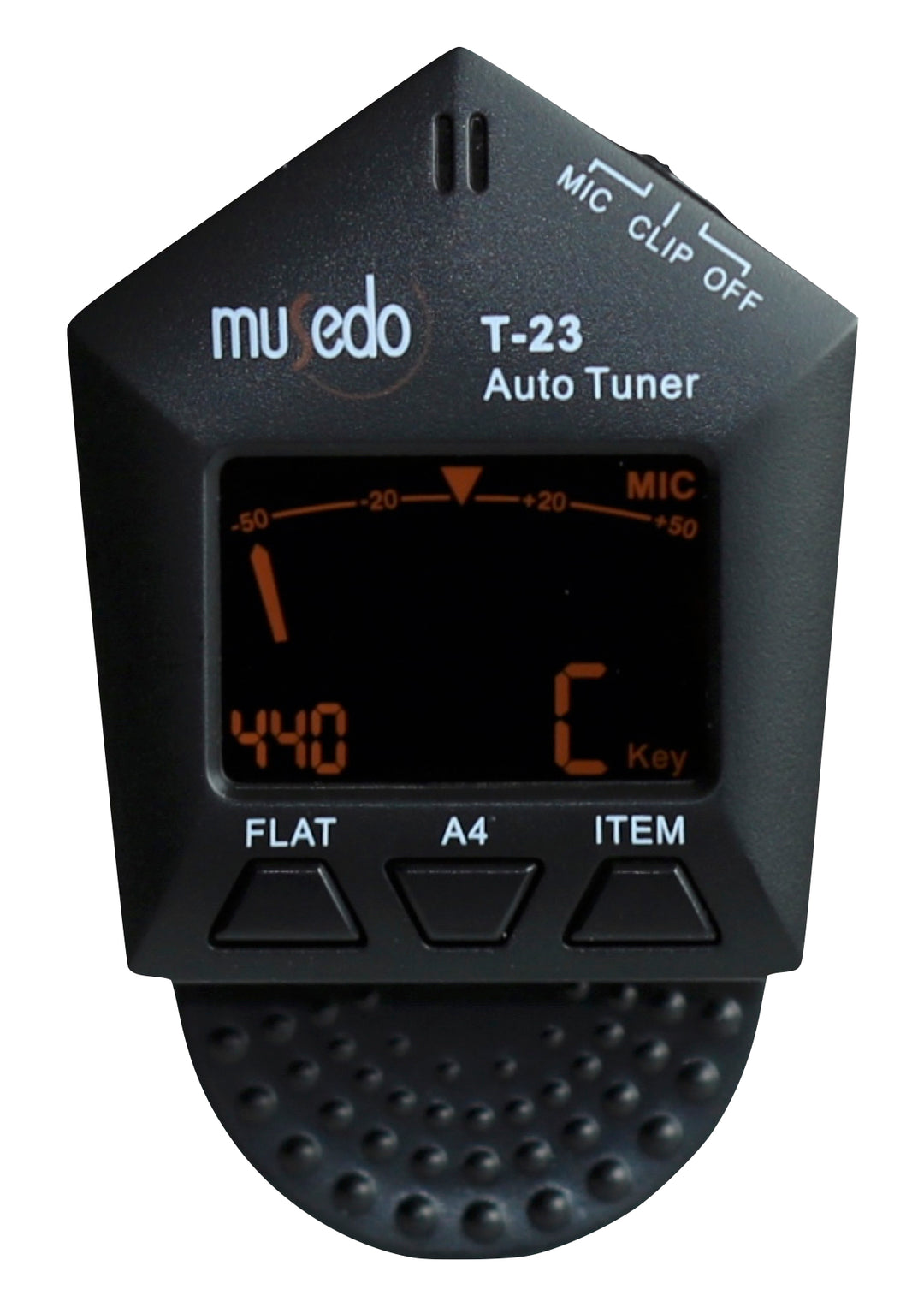 Musedo pentagon clip on tuner model T-23 chromatic Violin Guitar Bass Uke