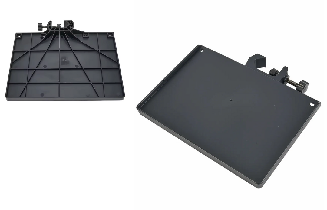 NEW Clamp on Quality Plastic Music Stand Accessories Tray Raised Edges