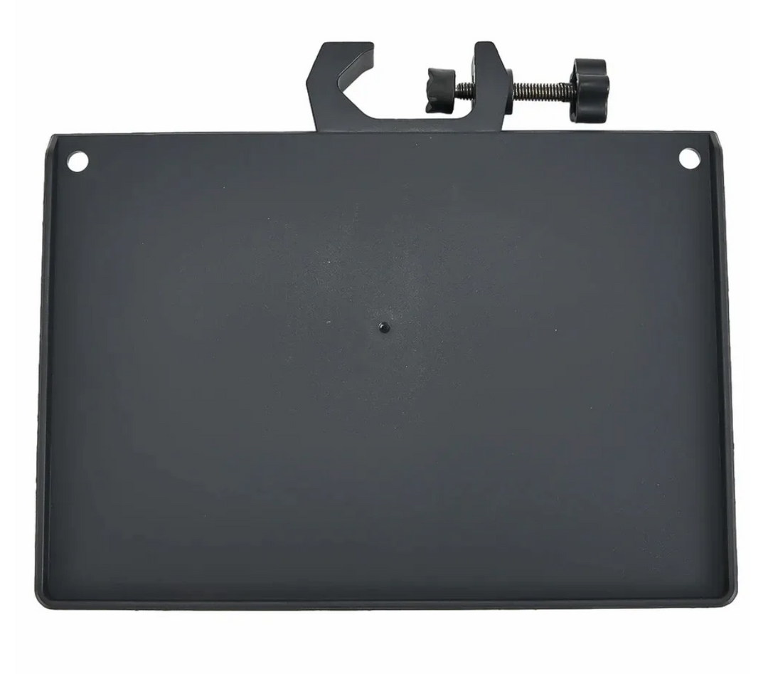 NEW Clamp on Quality Plastic Music Stand Accessories Tray Raised Edges