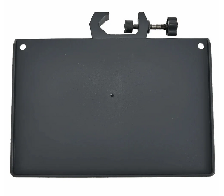 NEW Clamp on Quality Plastic Music Stand Accessories Tray Raised Edges