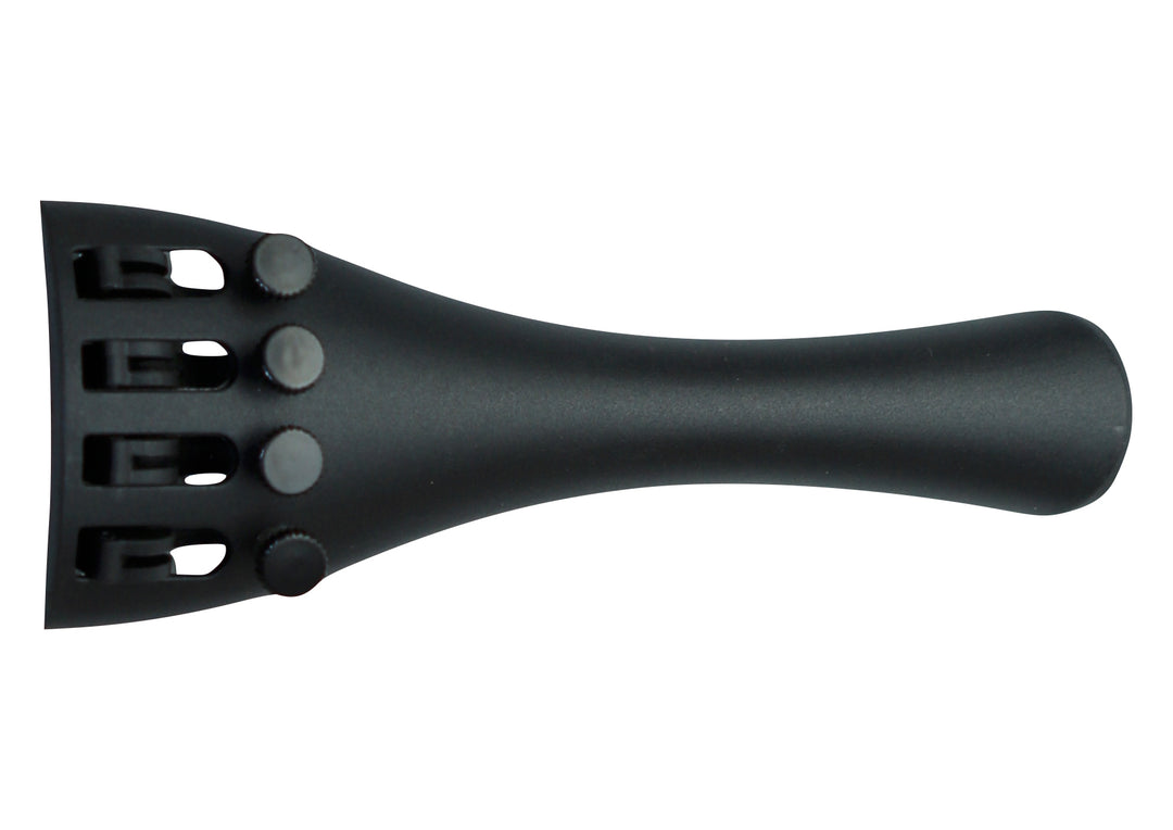 1/8 size durable violin tailpiece built in fine tuners + nylon tie