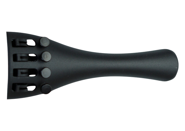 1/8 size durable violin tailpiece built in fine tuners + nylon tie
