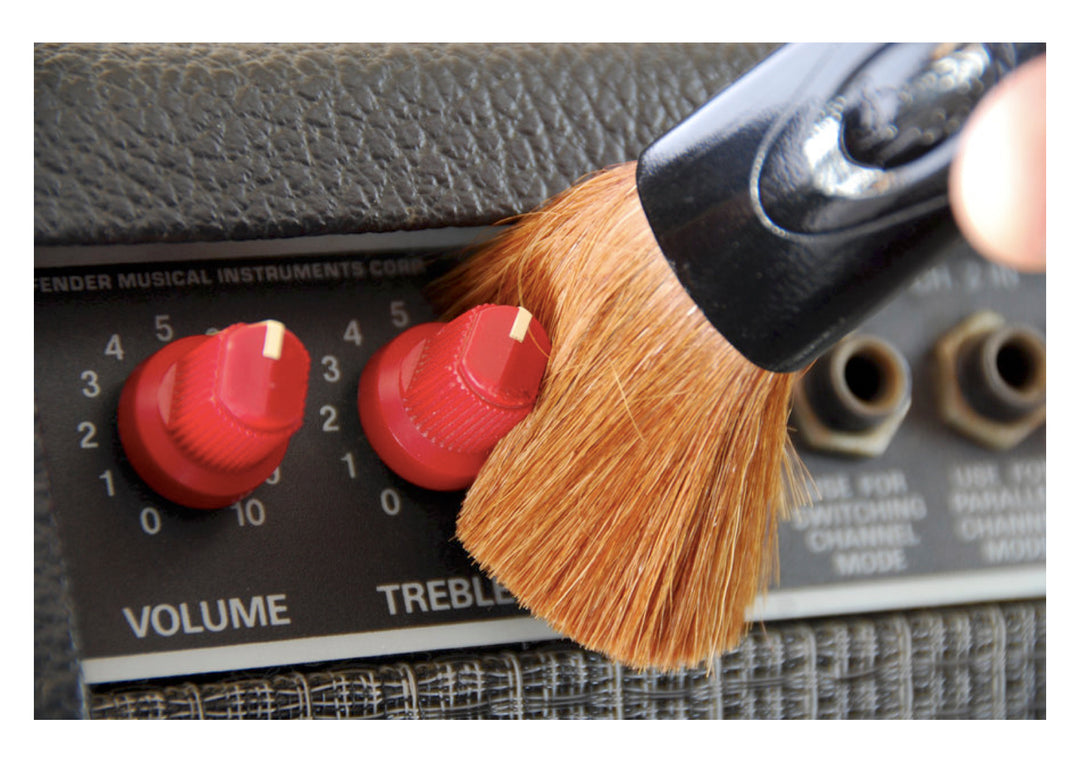 The Nomad Tool all-in-one string instrument &amp; hardware cleaning brush