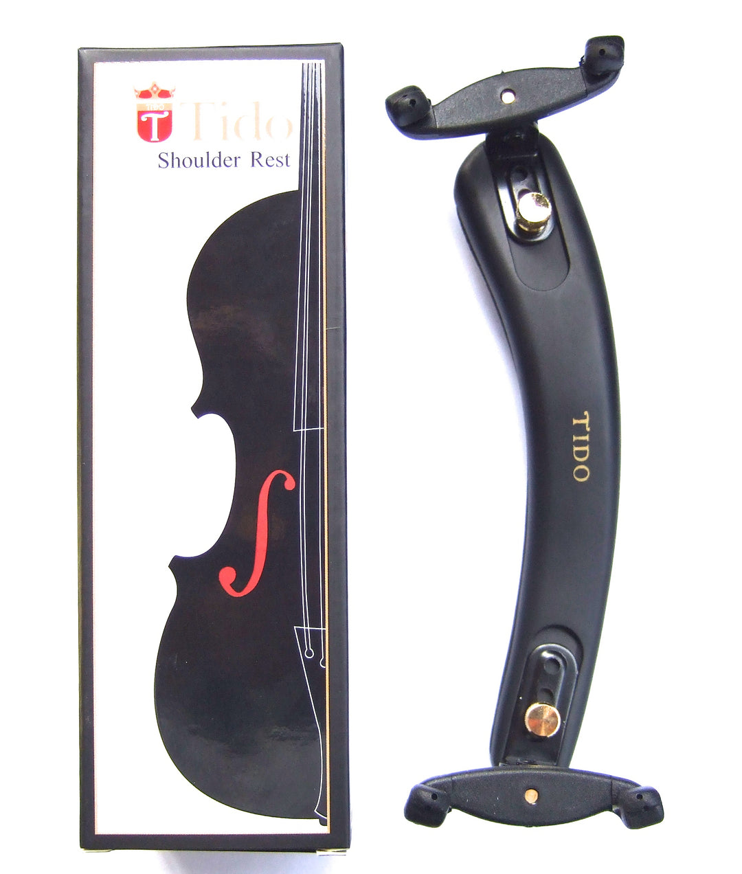 Tido violin shoulder rest soft foam padding strong metal brackets