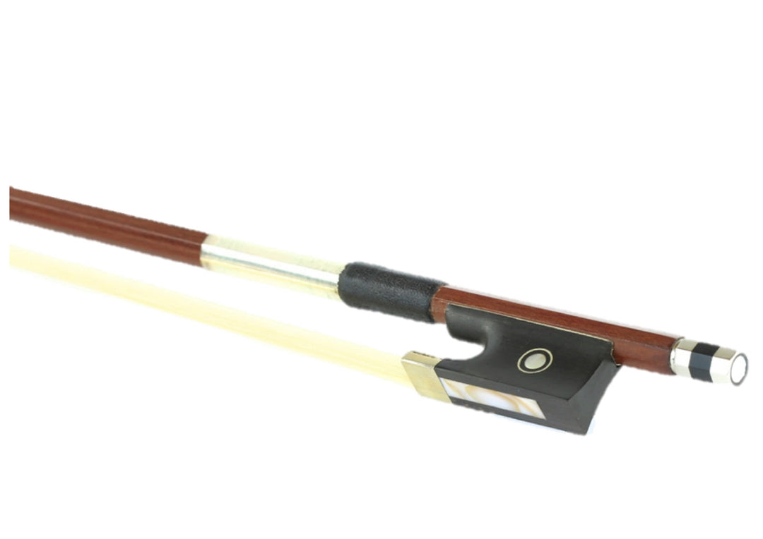 Violin bow octagonal brazilwood stick ebony frog