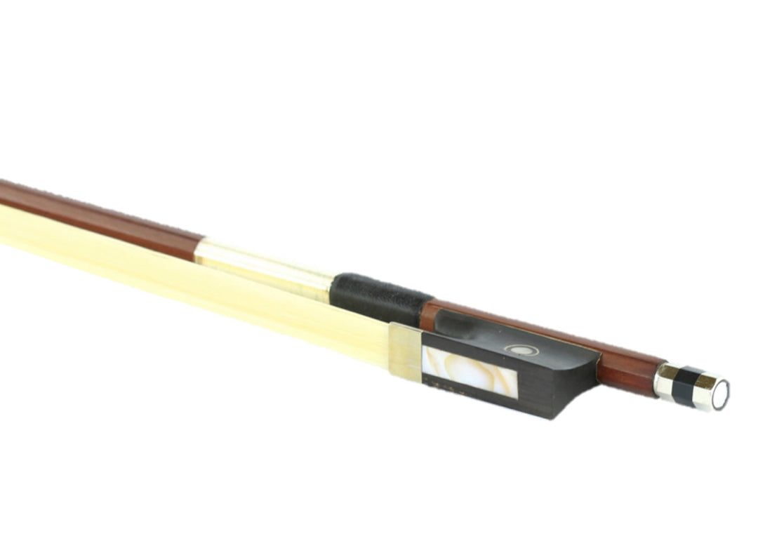Violin bow octagonal brazilwood stick ebony frog