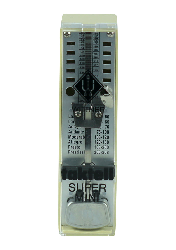 White Wittner taktell super mini pendulum metronome accurate portable