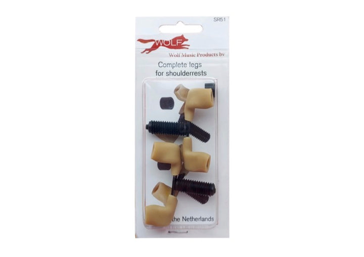Wolf SR51 Replacement Legs for Violin &amp; Viola Shoulder Rests - Set of 2