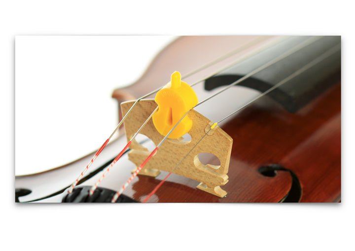 Original tourte single hole rubber violin viola mute 3/4 - 4/4 size