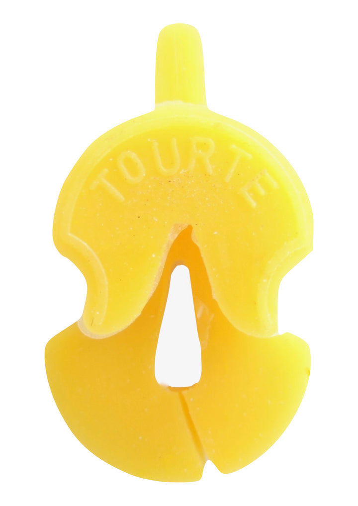 Original tourte single hole rubber violin viola mute 3/4 - 4/4 size