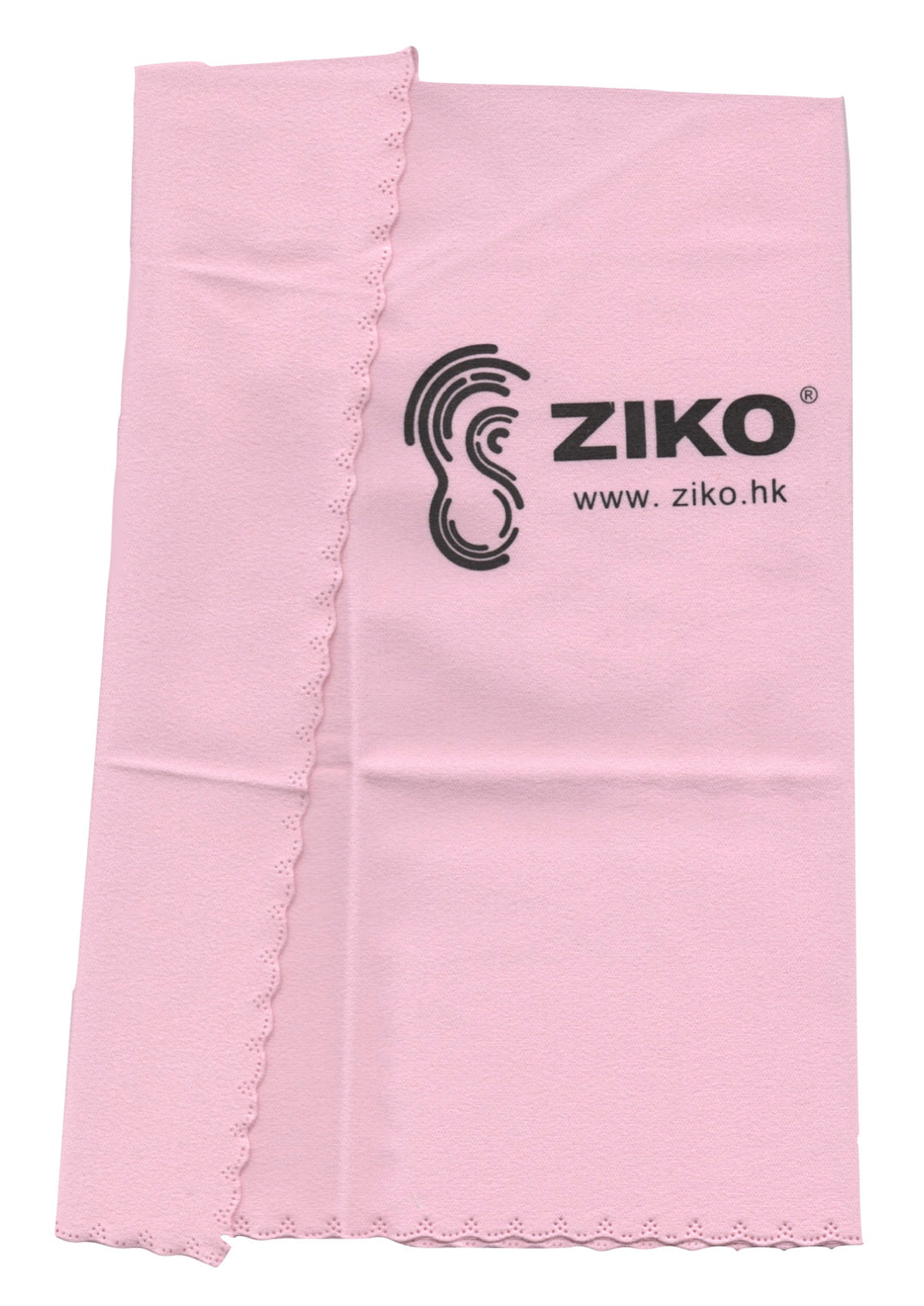 Pink ZIKO brand polymer nanometer velour musical instrument cleaning cloth